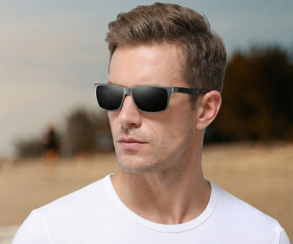 KINGSEVEN Men Polarized Sunglasses Aluminum Magnesium Sun Glasses